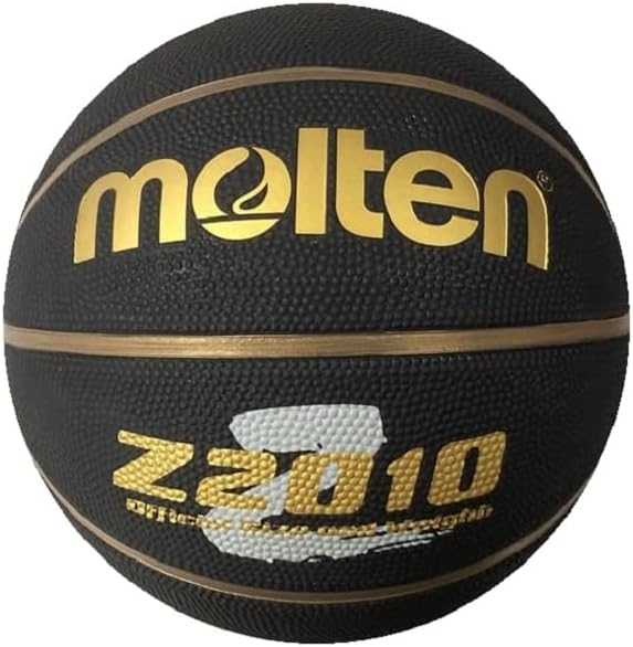 Molten B7Z2010-KZ/B7Z2010-KZ/B7Z2010-KZ, No. 7 Ball, Boys Over Junior High School Students, Black, Gold, Rubber