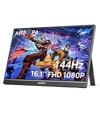 Amazon.com: ARZOPA 16.1'' 144Hz Portable Gaming Monitor, 106% sRGB