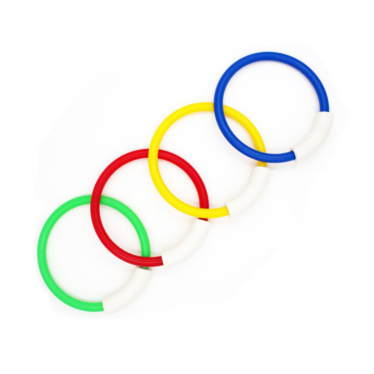 Sosoport Diving Ring Toy Set for Boys and Girls 8pcs Underwater Swimming Grab Toy Diving Training Ring for Pool for Boys Girls Random