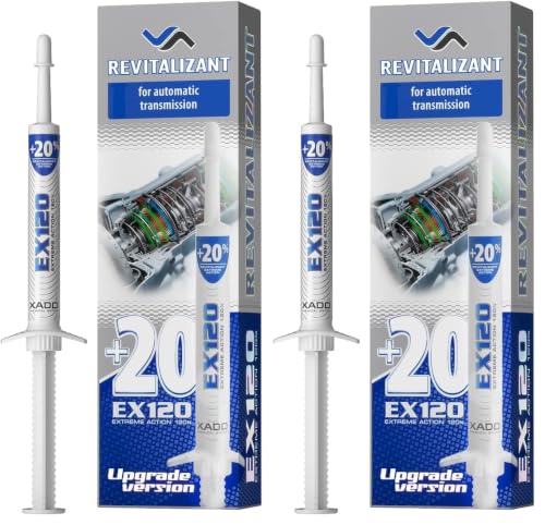 Image of XADO EX120 Automatic Transmission Fix - Treatment for CVT & Other Gearbox Types | ATF Additive & Protectant - Reduces Sticking, Shudder and Slipping (Pack of 2)