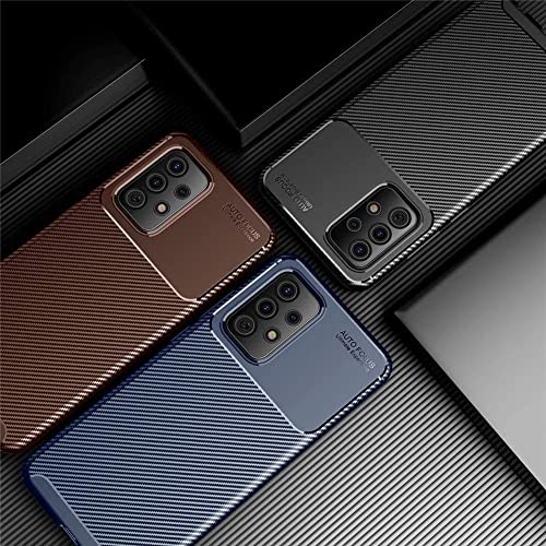 Capa Capinha Fibra De Carbono Anti Impacto Galaxy A52s A52 (Preta)