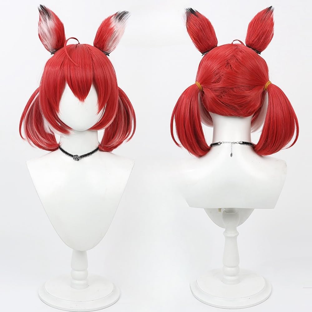 Amazon.co.jp: 【threeIslands】コスプレウィッグ赤見かるび WIG耐熱