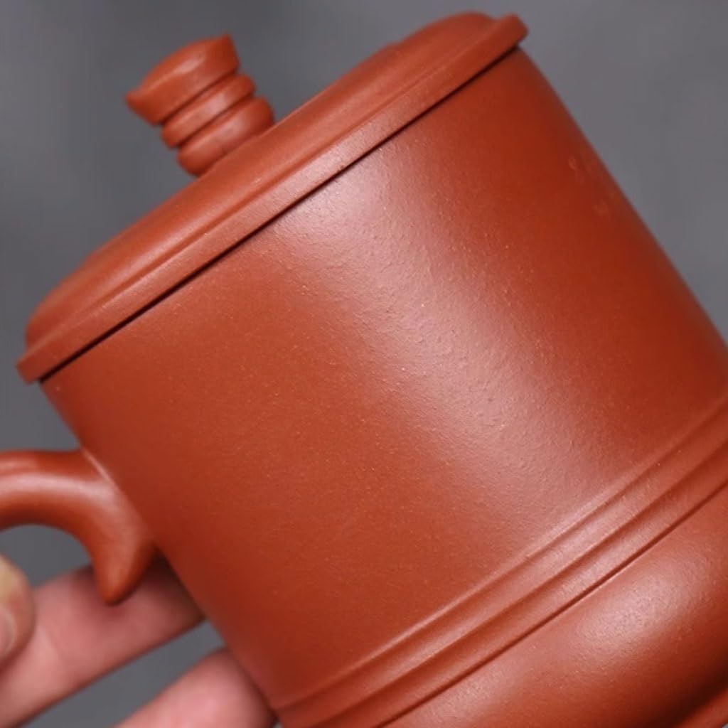 Tasse à Thé avec Couvercle et Compartiment filtrant, Tasse de Sable Violet, Tasse à thé, Tasse à Eau, Grande capacité, Service à thé Kung Fu for Une Personne Diffuseur de Thé
