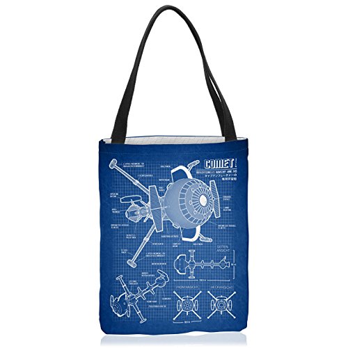 VOID Bebop Swordfish II Sac à provisions en polyester Motif Mono Racer Cowboy, multicolore, L