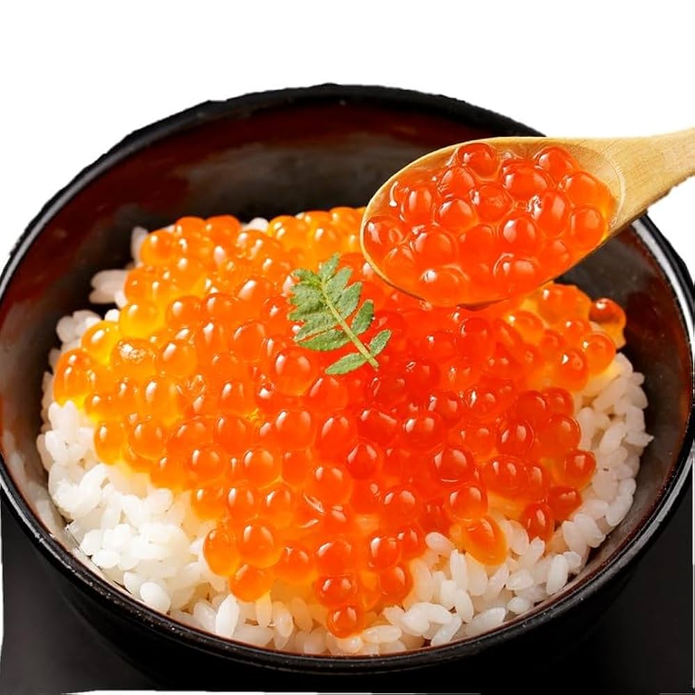 Amazon.co.jp: 新鮮市場はせがわ 天然いくら 醤油漬け 250g×2