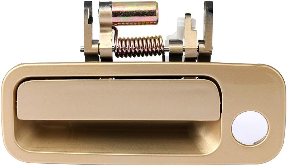 OCPTY Door Handle Exterior Front Driver Left Side Replacement fit 1997-2001 for Camry Outide Door Handle Beige