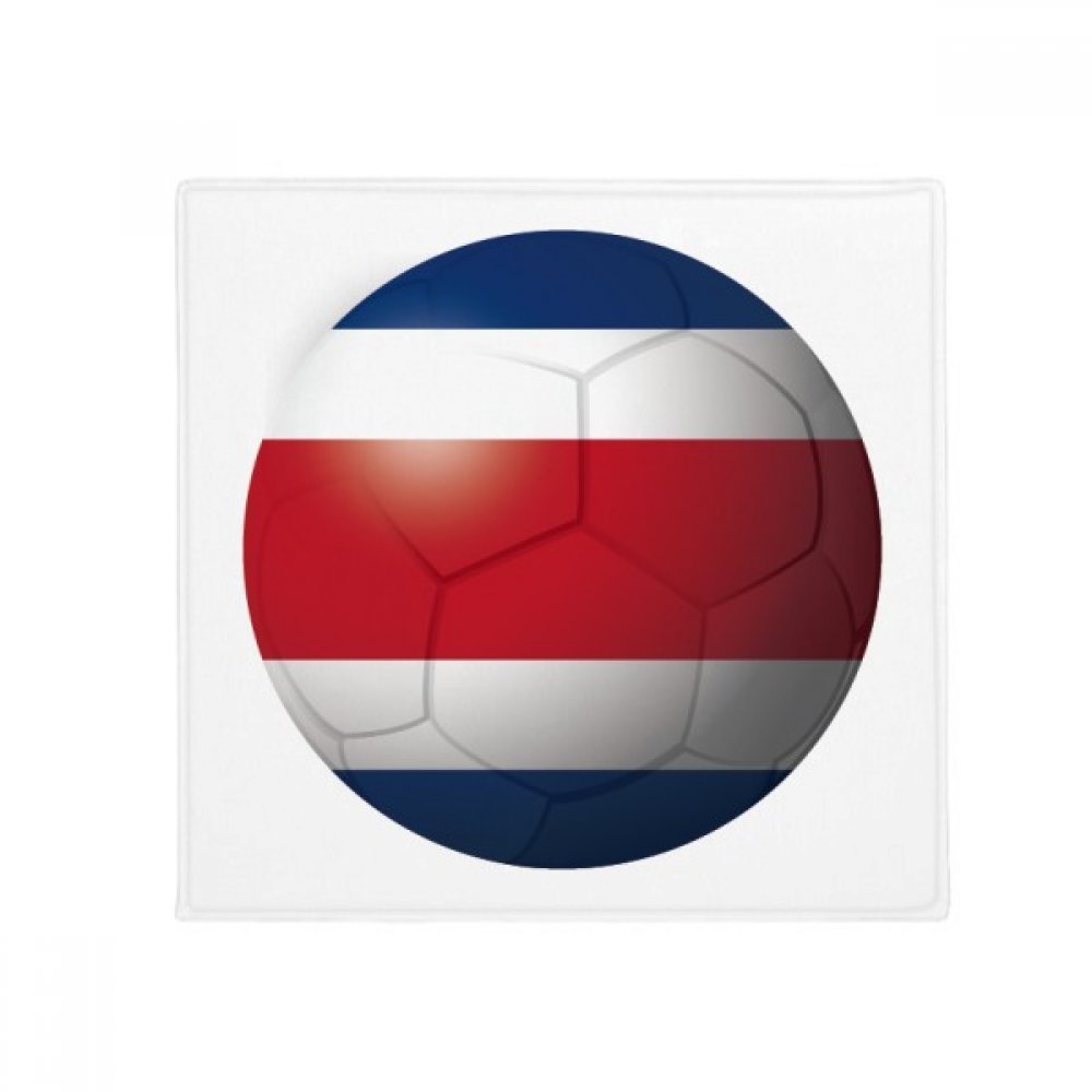 Drapeau Costa Rica Football tapis salle de bain antidérapant et tapis de sol cuisine