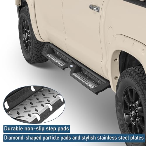 Estribos laterales Hooke Road para Toyota Tundra 2007-2021 miniatura 3