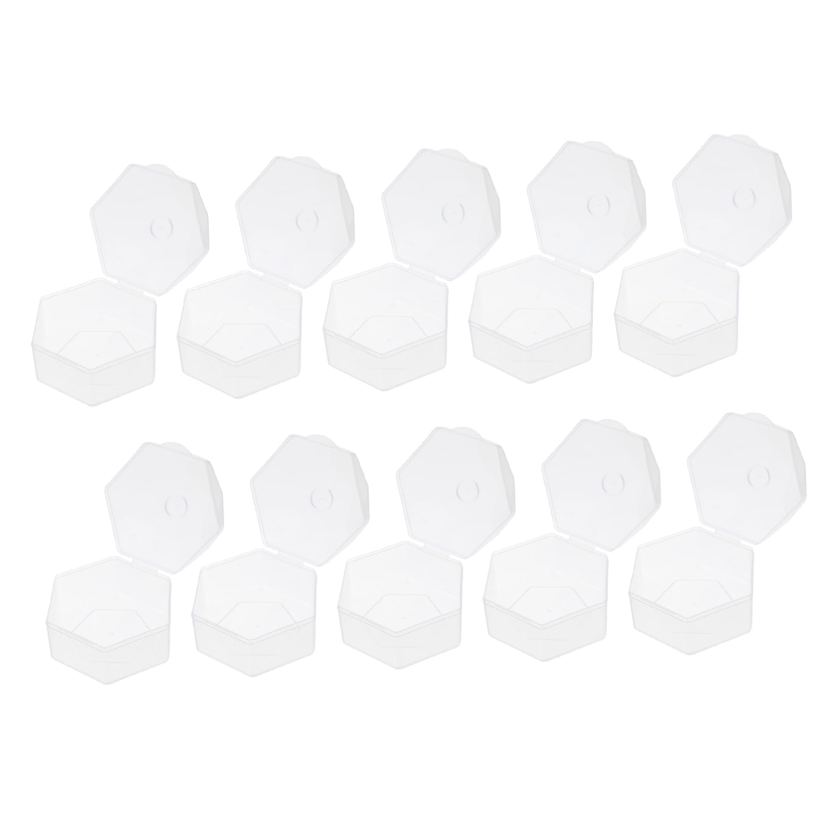 YARNOW Infant Pacifier Box 10pcs Pp Material Portable Storage Case Buckle Design