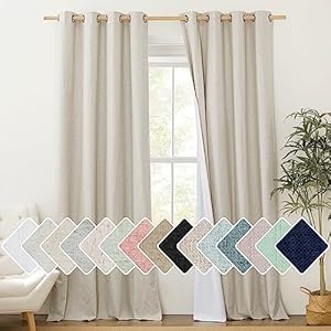 NICETOWN 100% Blackout Curtains 95 ...