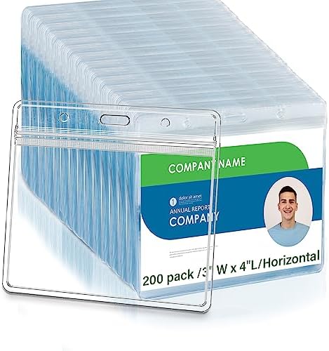 Acryl Fotokartenhalter Mit Blumenanhänger - 10,5x6,5cm Transparent - Für Ausweise & Buskarten - Welle Weiß