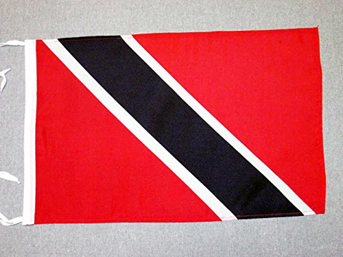 AZ FLAG Drapeau Trinidad-et-Tobago en Polyester 100D avec Cordelettes, 45cm x 30cm
