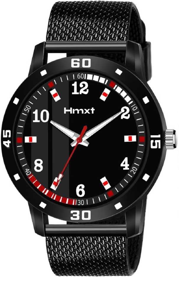 HMXT-58 Bold Black Series Mens Effortlessly Stylish and Dependable Analog Watch |Quartz Style | Gift Option for Wedding | Fashionable and Stylish Watch Perfect for The Modern Man and Boys. (B0BRY2PZ5L) Amazon Price History, Amazon Price Tracker