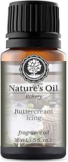 Buttercream Icing Fragrance Oil (15ml) for Diffusers, Soap Making, Candles, Lotion, Home Scents, Linen Spray, Bath Bombs, Slime