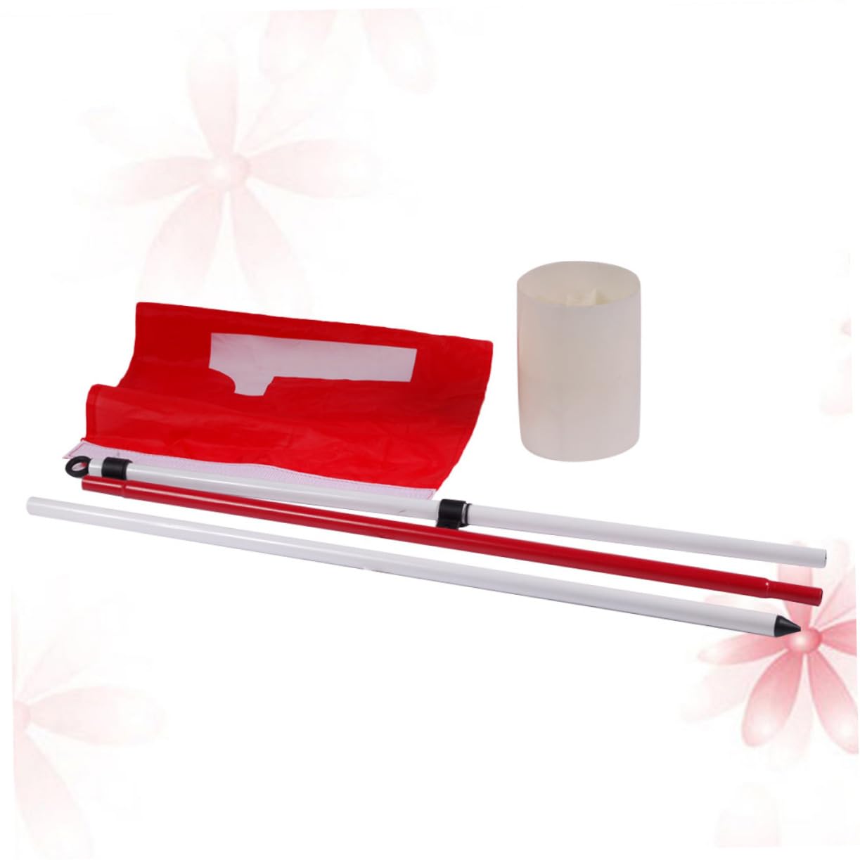 Asta de Bandera de 5 Secciones para Putting Green de Golf