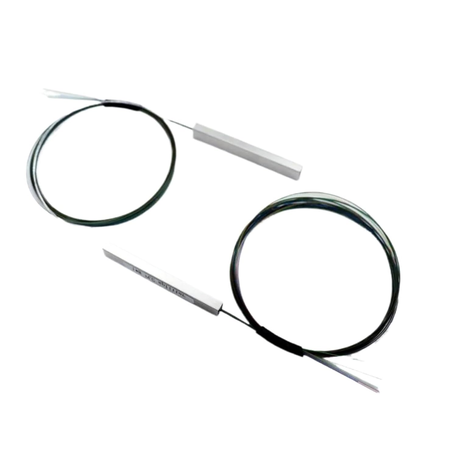 10 Sets of connectorless Cables for 1x2, 1x4, 1x8, and 1x16 Fiber Optic PLC splitters, 250um, 0.9mm.(1x8)