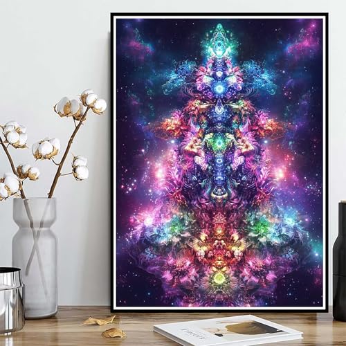 Diamond Painting Mandala pour Adulte broderie 5D grand format 90x120CM