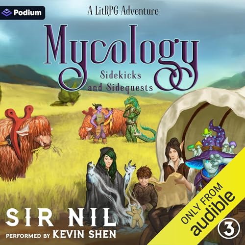 Sidekicks and Sidequests: A LitRPG Adventure Audiolivro Por Sir Nil capa