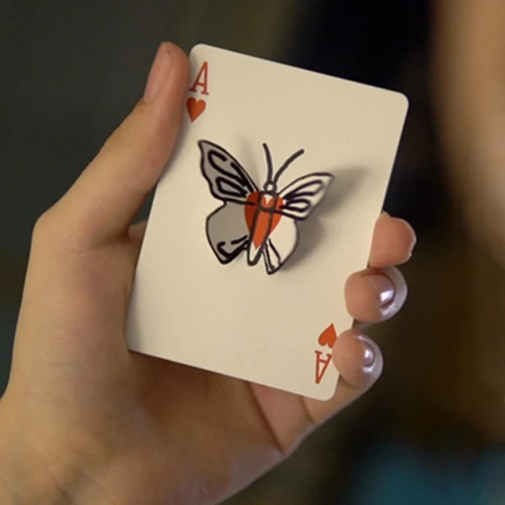 ZQION El efecto de mariposa por Hyde Ren Trucos de magia Mariposa Trucos Profesionales Mago Cerca Ilusiones Calle Magia Mentalismo Apoyos