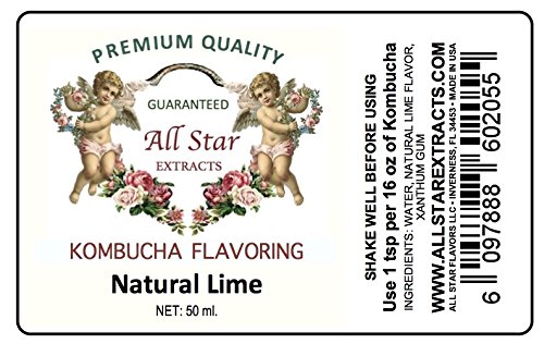 Miniatura 2 de Aromatizante de Kombucha (lima natural)