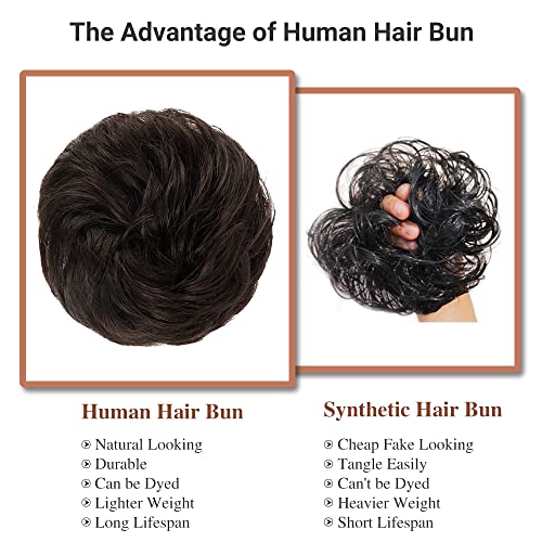 ODINSON Messy Bun Hair Piece for Women Updo Hair Bun