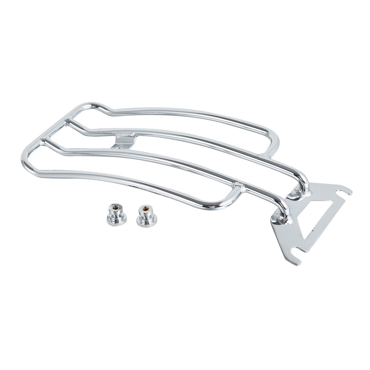 TCMT Gepäckträger Motorrad Solo Hinterradgepäckträger Geeignet für Harley Road Street Glide FLHT ab 1997