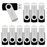 Digiocean 16 GB USB 2.0 Flash Drive (Pack of 10) , Thumb Drive, Black