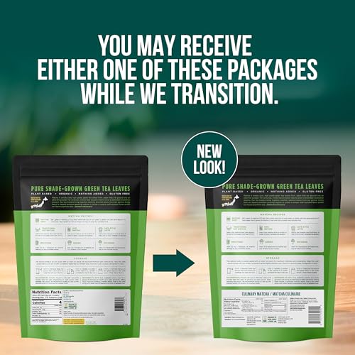 Image of Jade Leaf Matcha Organic Culinary Grade Matcha Powder - Japanese Green tea for Baking, Smoothies, Lattes, and Skin Care, 454g / 16 Ounce Bulk Pouch (Pack of 1)