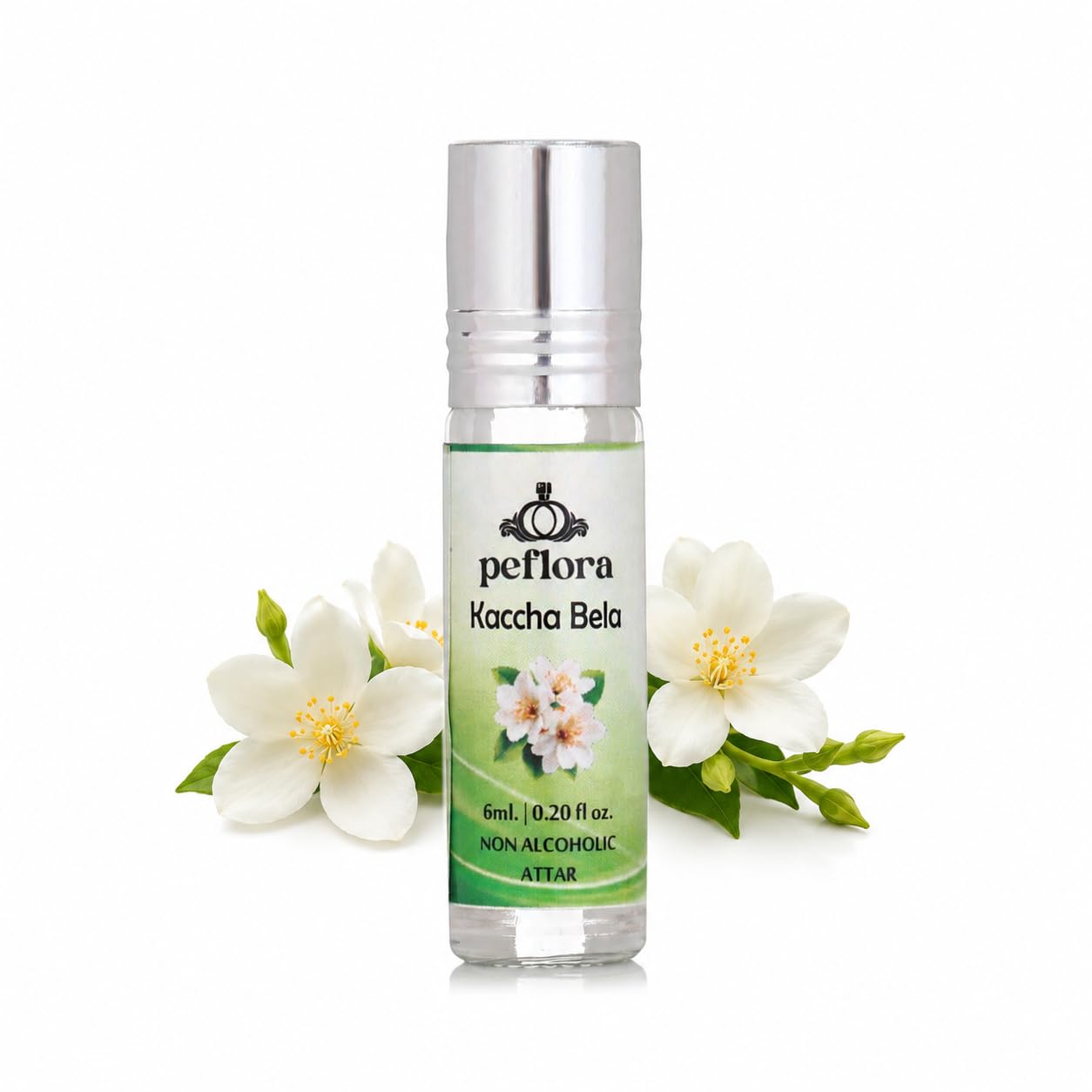 Kaccha Bela Premium Non Alcoholic Attar | Roll-On Perfume Oil | Long Lasting Fragrance | 6ml Each-image-0