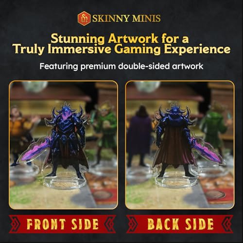 Figurines méchants humains 2D pour optimiser l'espace de table - 5