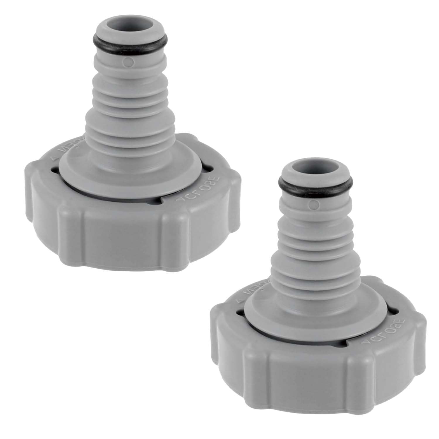 P6H1419 Pool Drain Valve,Pool Drain Parts,Connector for Pool Drainage Pipe,Pool Drainage Adapter for draining Water,2 Pcs