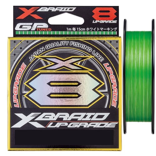 Tresse YGK XBRAID Upgrade X8 PE1.2 25 LBS 150M pour la pêche des carnassiers