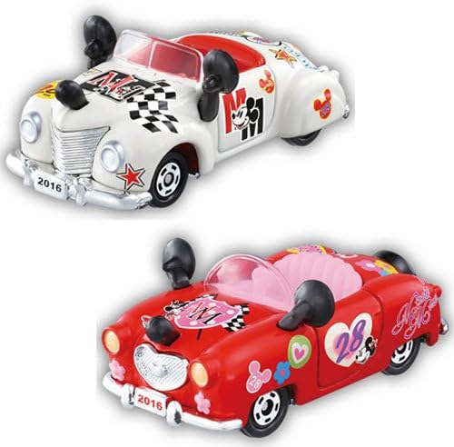 東京ディズニーリゾート限定 トミカ スペシャルトミカ 16 ミッキーのロードスター ミニーのコンバーティブル セット スクリーンデビュー 記念 ミニカー ダイキャストカー ホビー Amazon