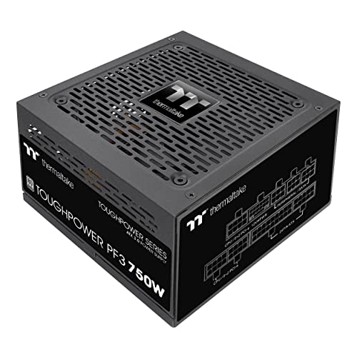 Image of Thermaltake Toughpower PF3 ATX 3.0 750W 80+ Platinum Full Modular SLI /Crossfire Ready Power Supply; PCIe 5.0 12VHPWR Connector Included; 10 Year Warranty; PS-TPD-0750FNFAPU-3