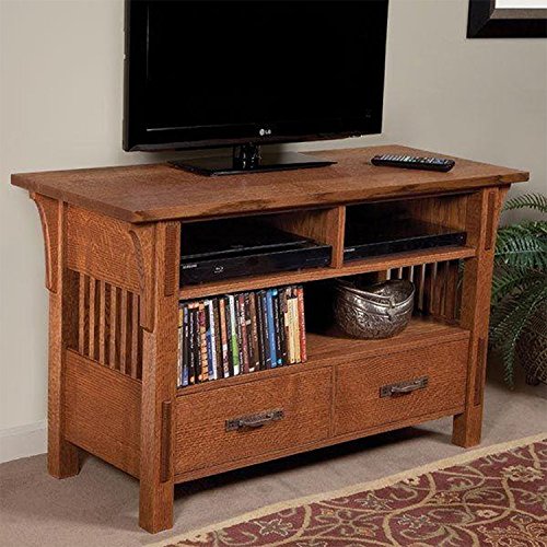 Arts & Crafts Tv Table - Paper Woodworking Plan - Material Not Included
