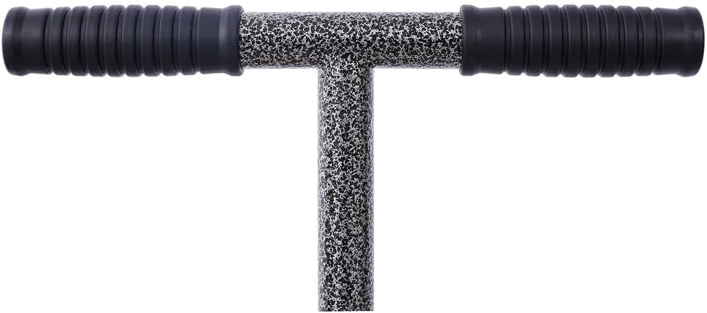 Manual Lawn Coring Aerator Tool, Heavy-Duty Steel Plug Aerator with Soft Rubber Grip, 4 Core Plugs, Foot Bar & Bonus Hand Tool, 36" Garden Soil Aerator for Healthier Lawns, Gray