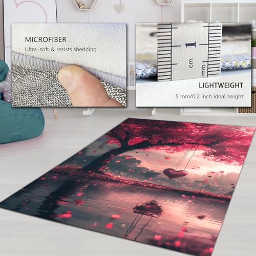 Tapis lavable en machine antidérapant ultra doux pour lit et salon - 6