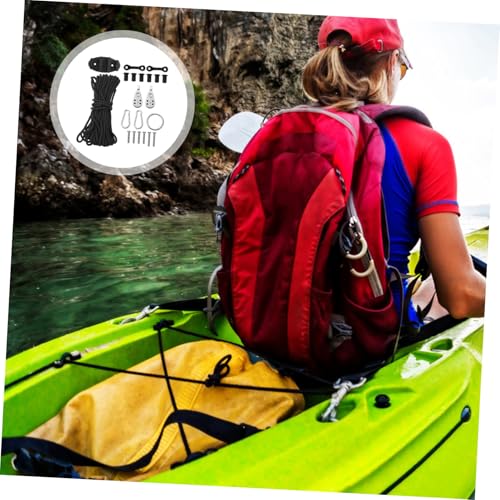 Ancrage de kayak instable ? Solution kit poulie nylon et taquet
