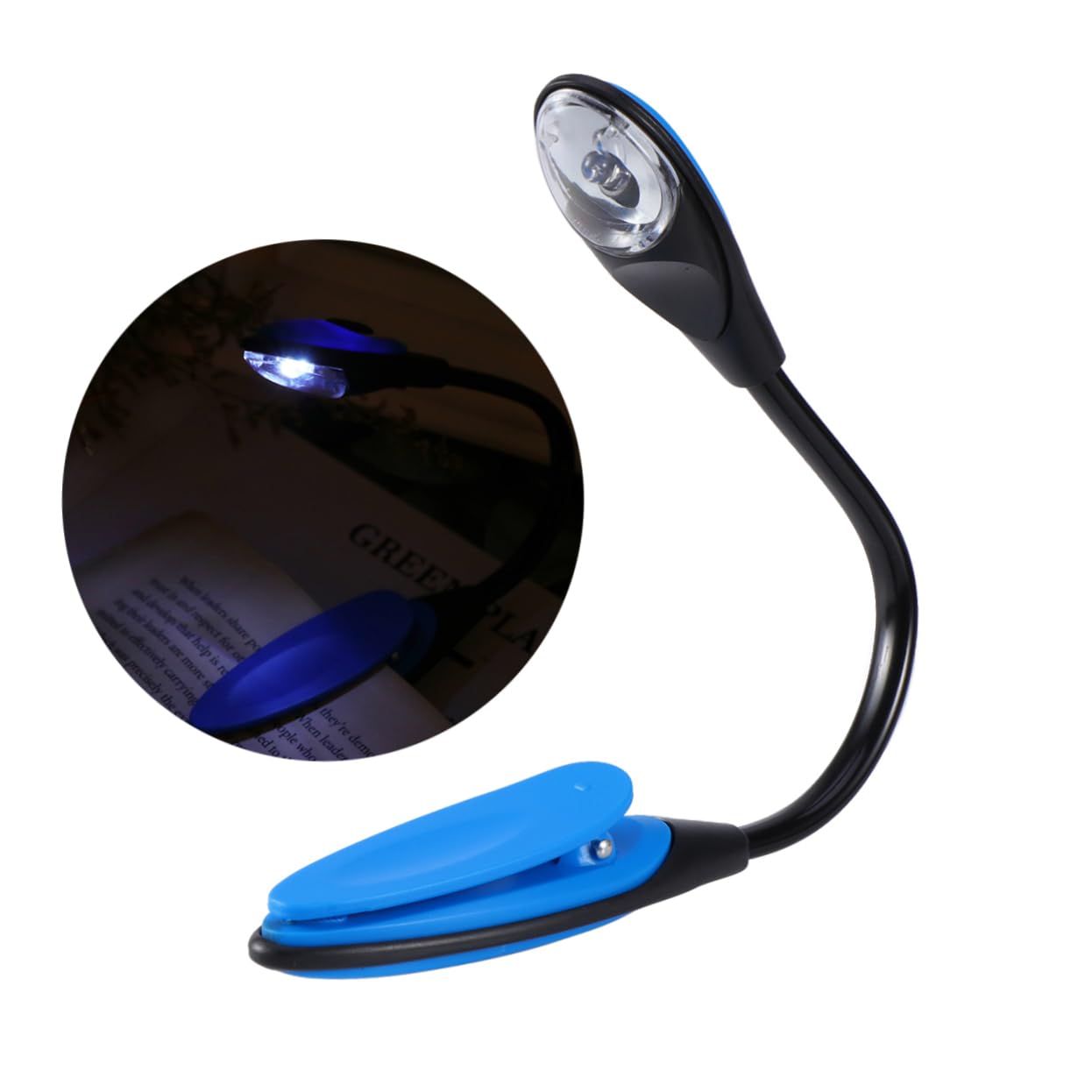 Lampada 3 Pezzi Clip per Luce da Studio per la Cura degli Occhi Luce da Studio Clip per Luce da Lettura Clip per LED Lampada da scrivania Clip per Luce da Libro Clip per Luce da Tavolo Lampada da