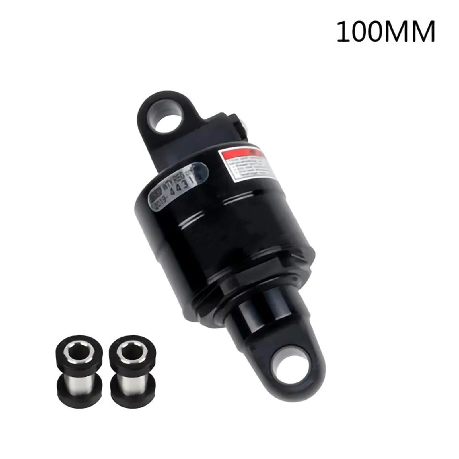 Amortiguador Eje Delantero Amortiguador Trasero De Aire con Presión De Aire Ajustable De 100Mm 125Mm 150Mm 165Mm para Bicicleta Montaña Plegable. Amortiguador Eje Trasero(125mm)