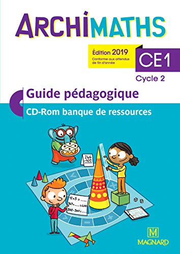 Télécharger Archimaths CE1 cycle 2 : Guide pédagogique (1Cédérom) PDF Ebook En Ligne