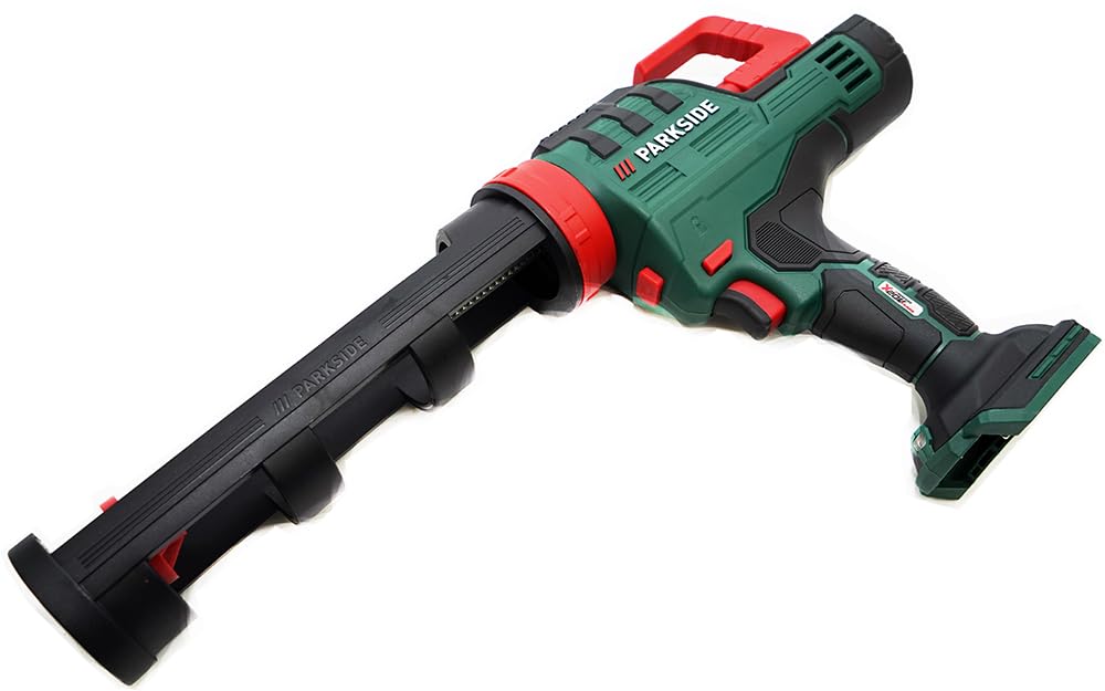 HEADNMORE® Offerta per PARKSIDE® Pistola per cartucce a batteria PKPA 20-Li – 20 V – incl. portachiavi HEADNMORE® – senza batteria e caricabatterie