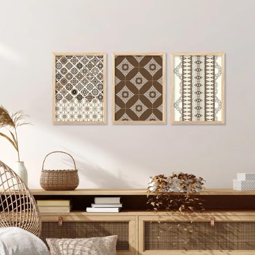 Image of kotart Premium Digital Madhubani Art Paintings with Frame for Home Decor - Framed Wall Painting for Living Room Bedroom Office Room Decor - Painting for Wall Decoration - Pack of 6 (19X25 inch)