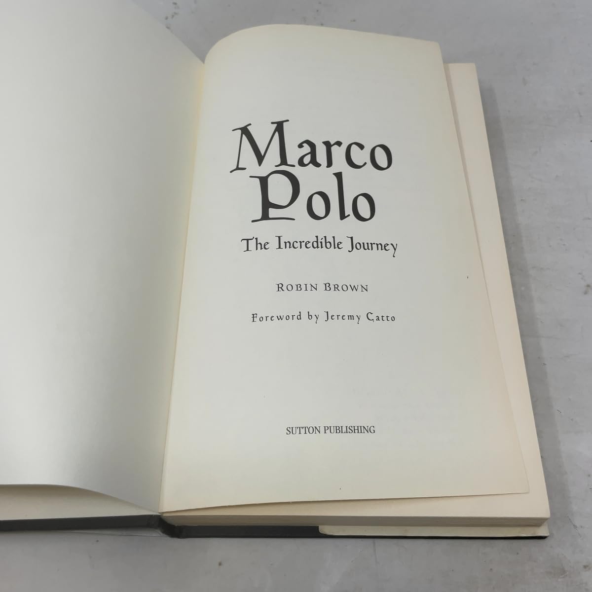 Marco Polo: The Incredible Journey