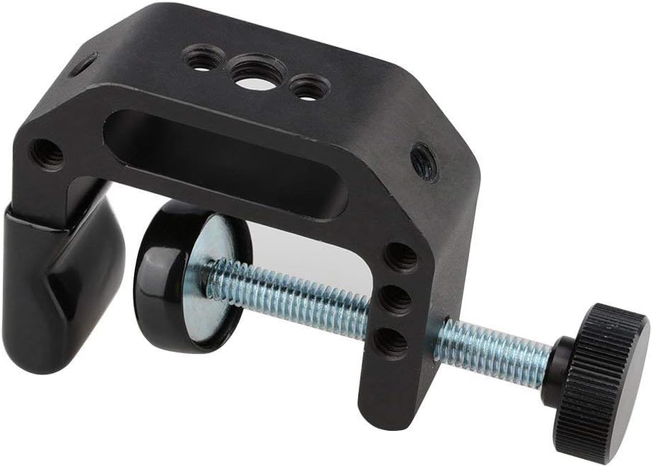 Universal C-Clamp for Desktop Mount Holder with 1/4"-20 & 3/8"-16 Thread Hole - 1121
