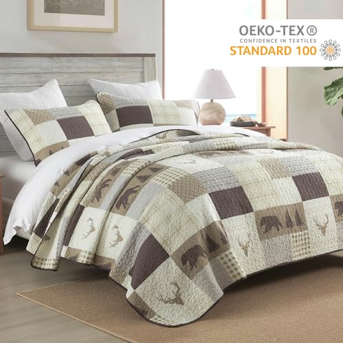 Edredón tamaño queen transpirable de verano juego de ropa de cama reversible 100% algodón 3