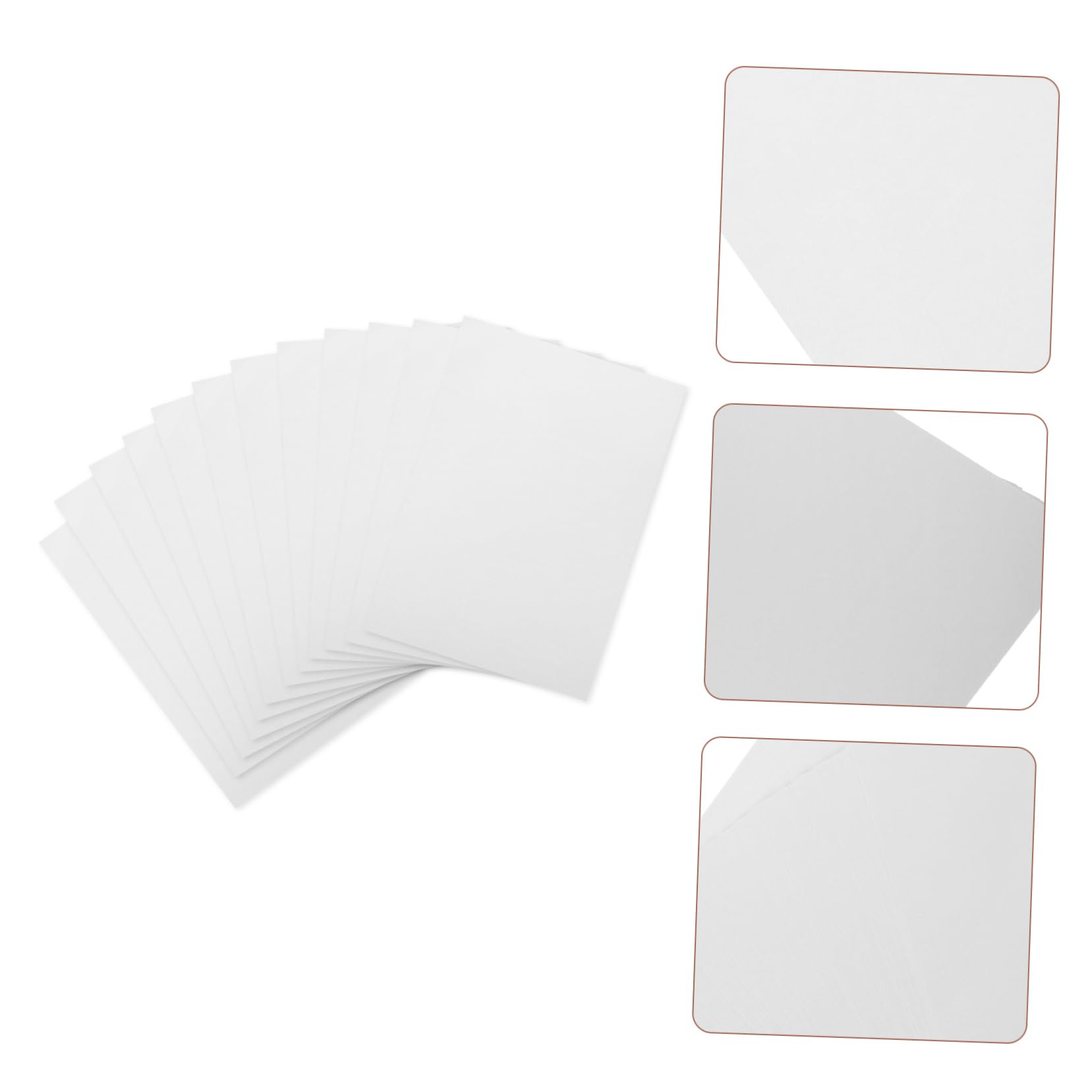 Papier à Dessin à L'aquarelle pour Débutants 50 Feuilles Blanc