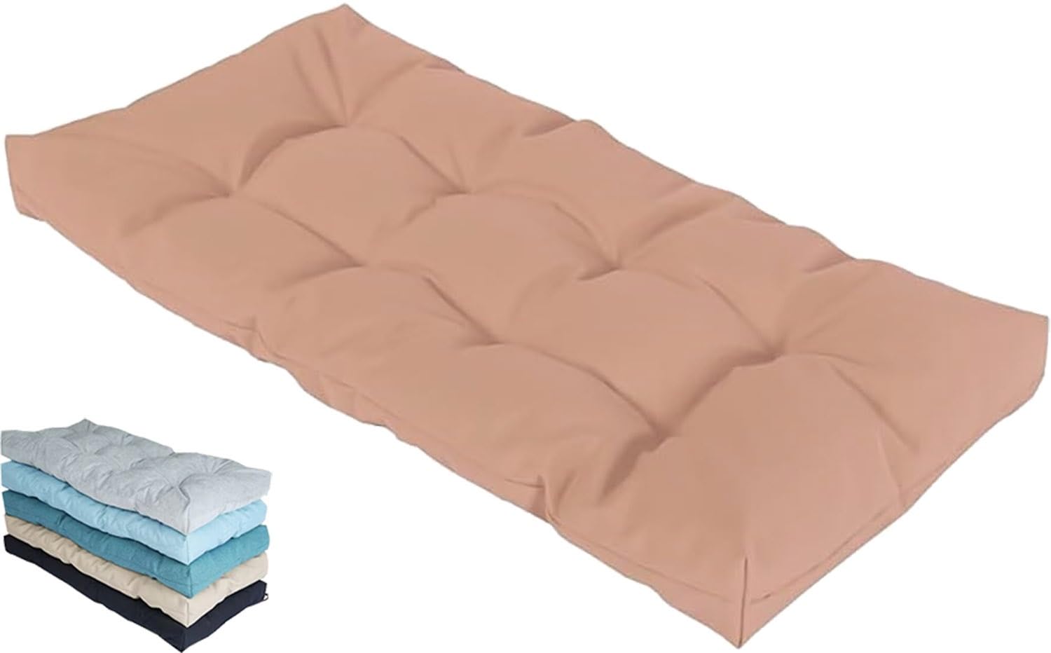 Cojín de asiento de 8 cm de grosor con acabado premium color 13