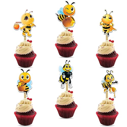 Bumblebee CupCake Topper
