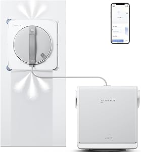 ECOVACS WINBOT W2S Omni Fensterreinigungsroboter, Dual-Power-Modi